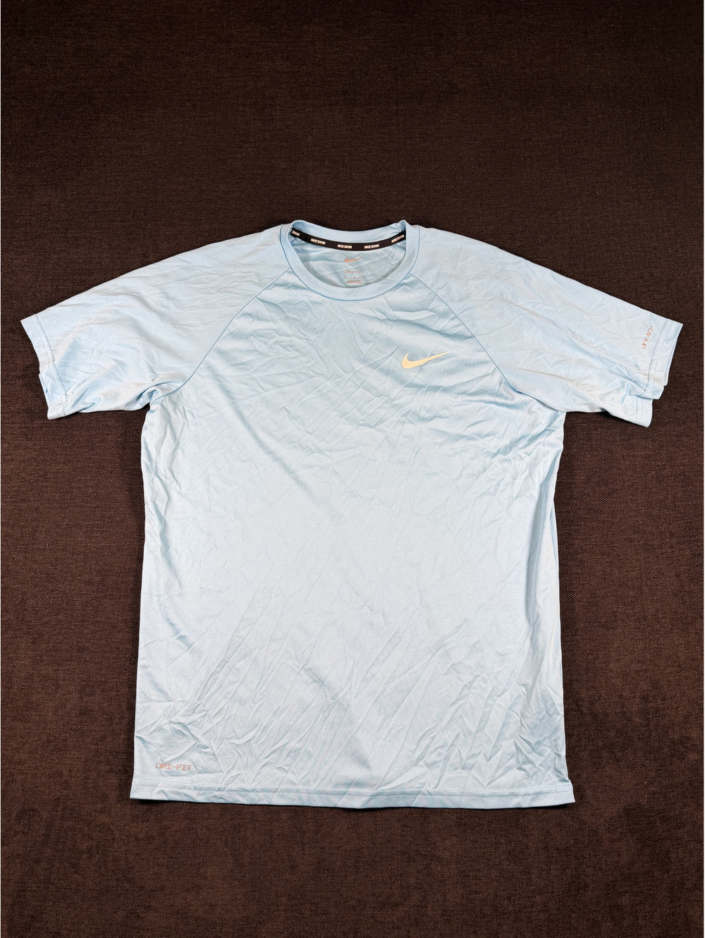 Nike Dri-FIT Light Blue Athletic T-Shirt Medium